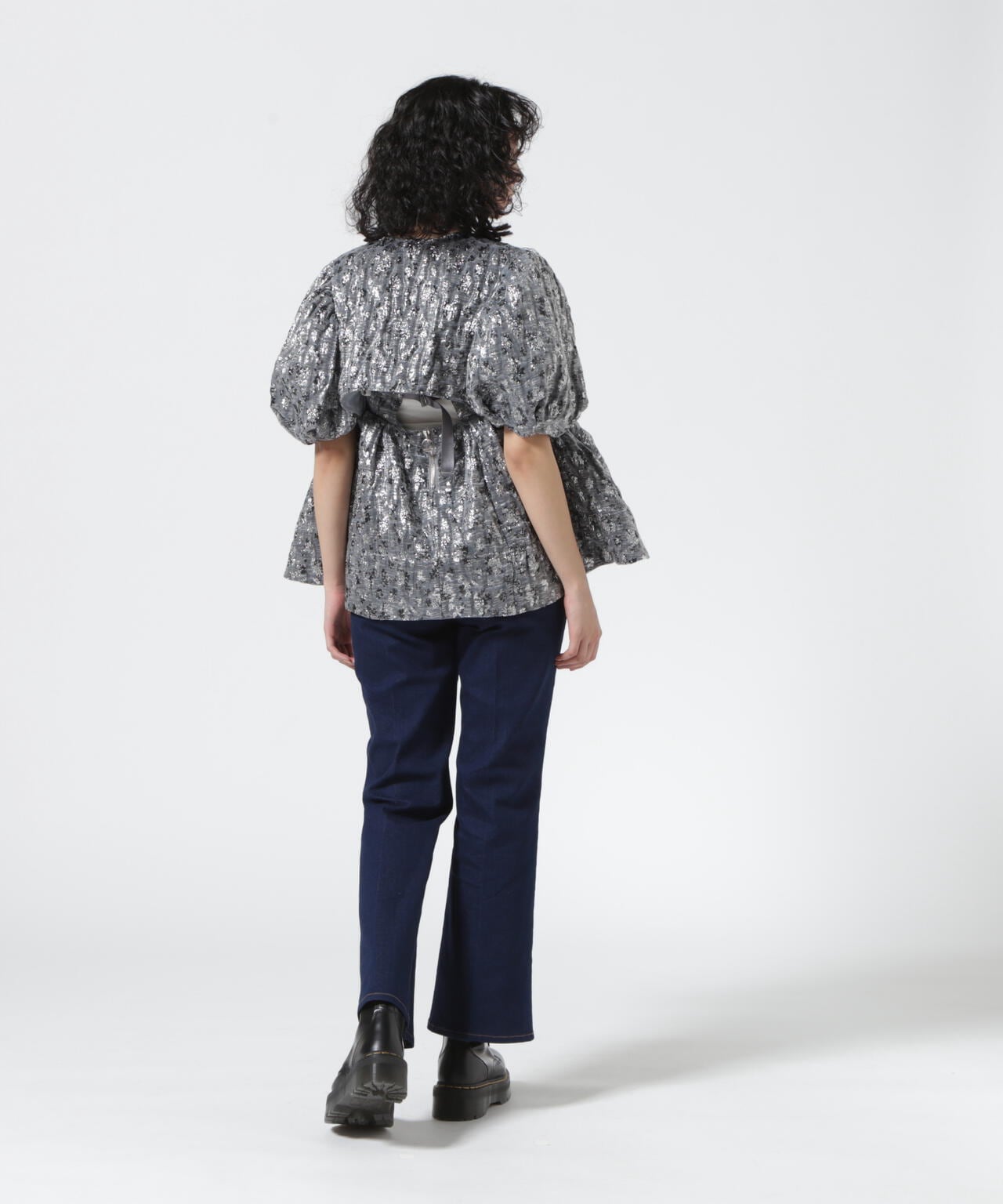 MAISON SPECIAL/Flower Jacquard Layering Tops | ROYAL FLASH 