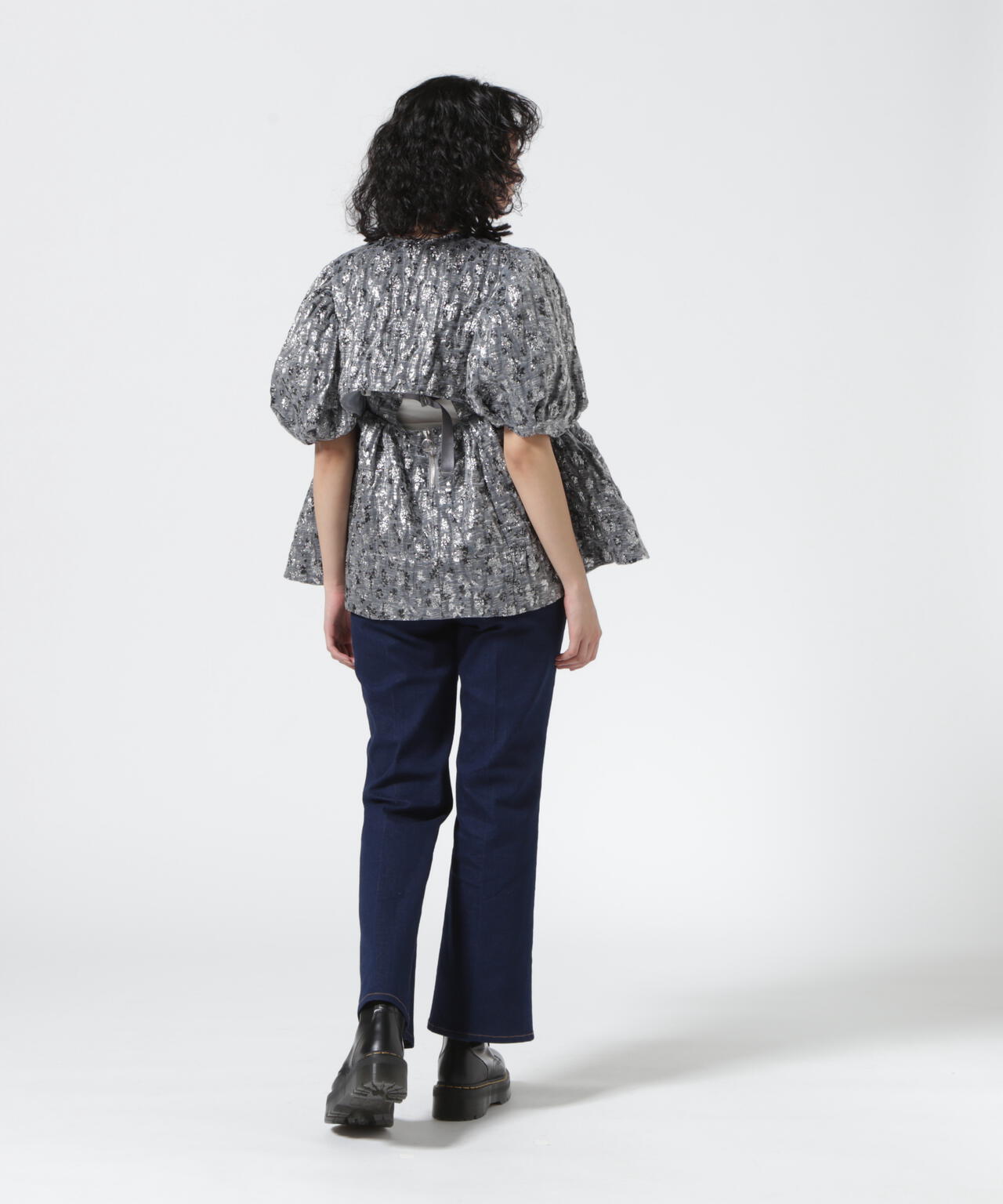 MAISON SPECIAL/Flower Jacquard Layering Tops | ROYAL FLASH