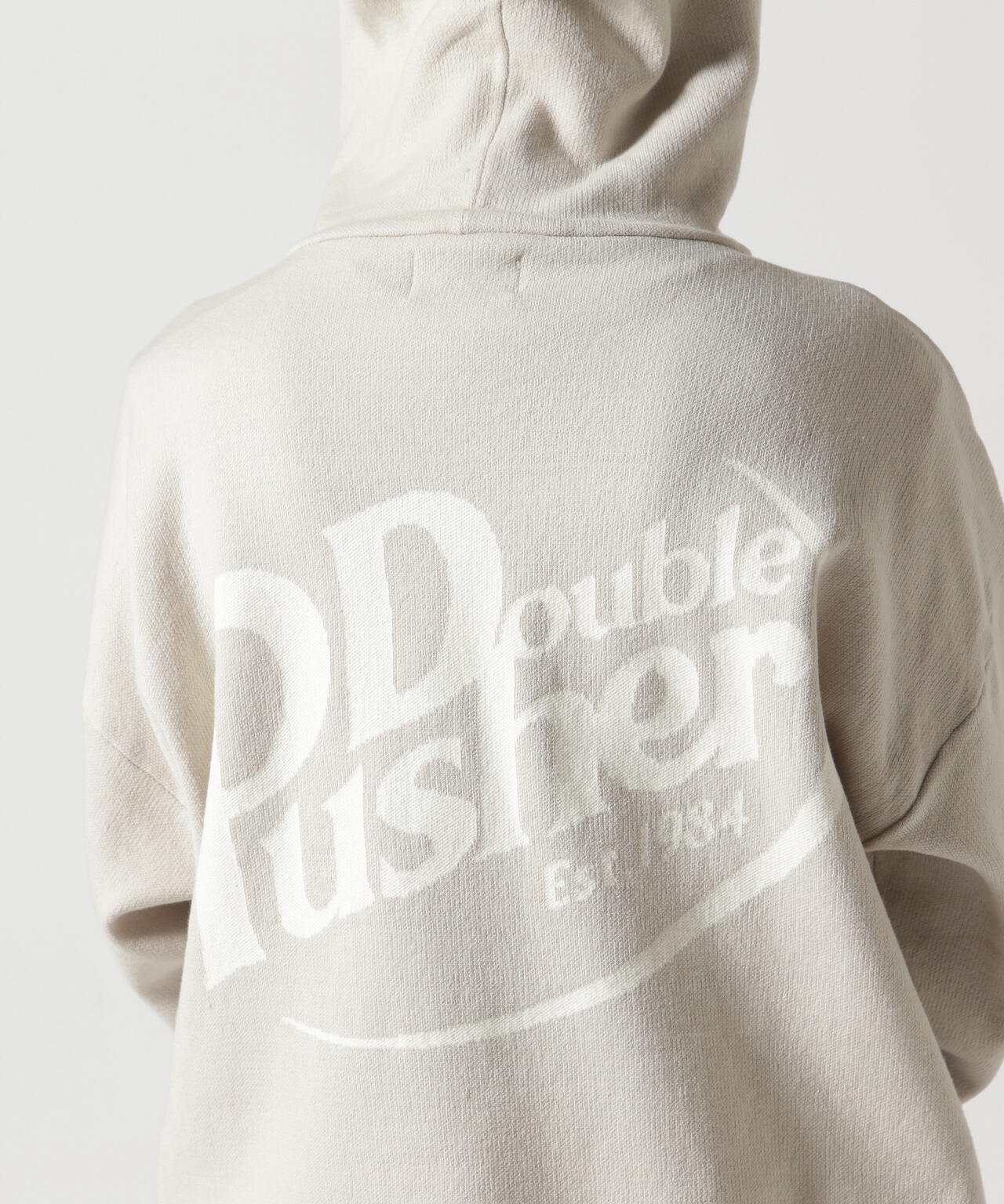 TAIN DOUBLE PUSH/タインダブルプッシュ/別注KNIT P/O HOODIE