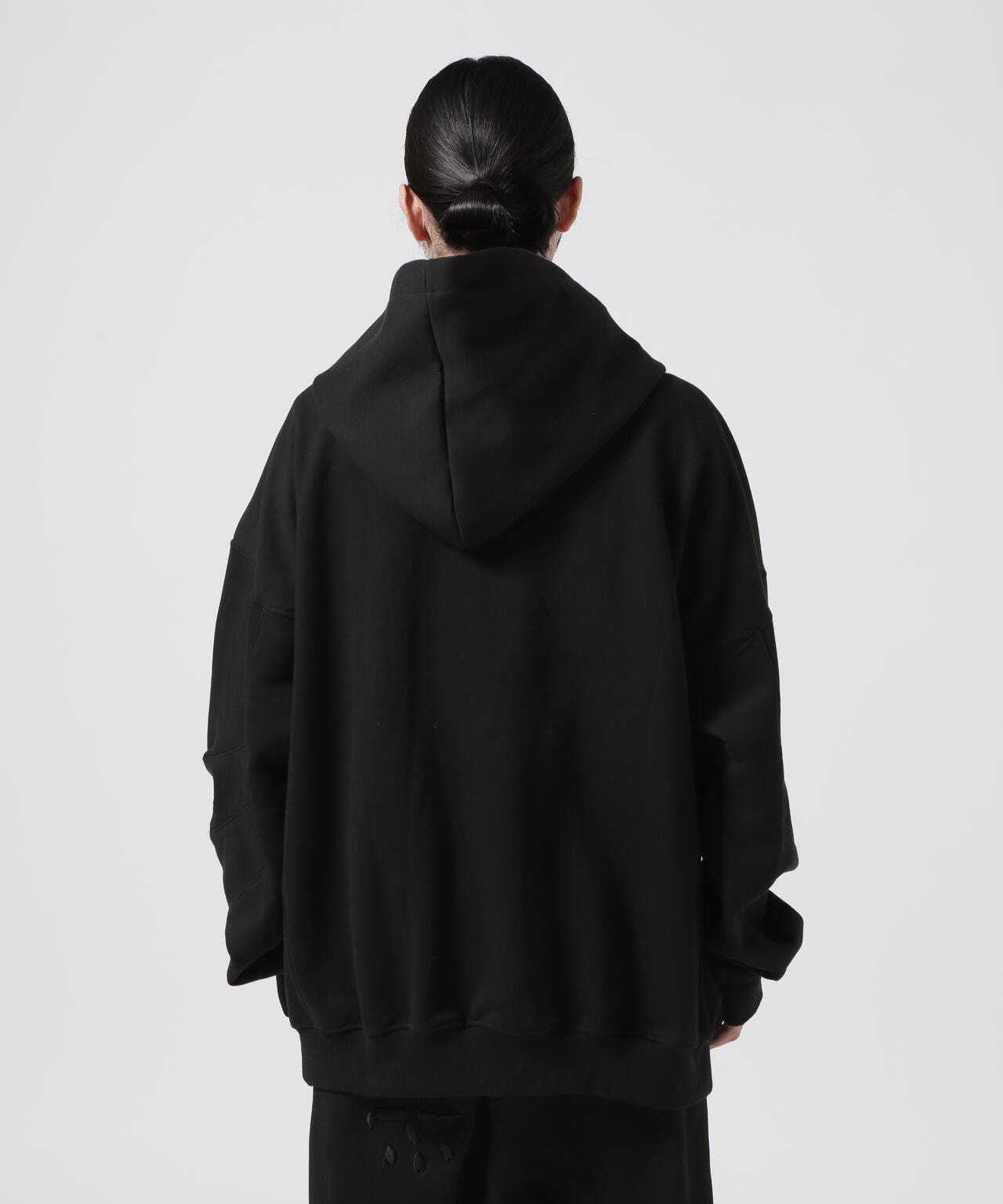 CTLS/シーティーエルエス/usual hoodie BLK×BLK