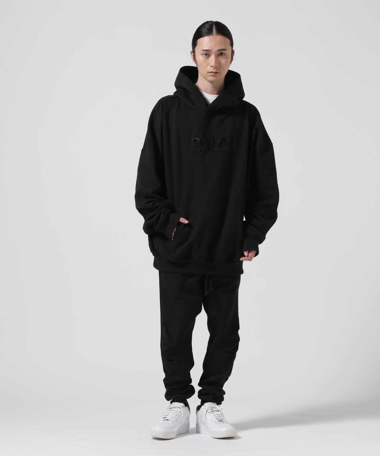 CTLS/シーティーエルエス/usual hoodie BLK×BLK