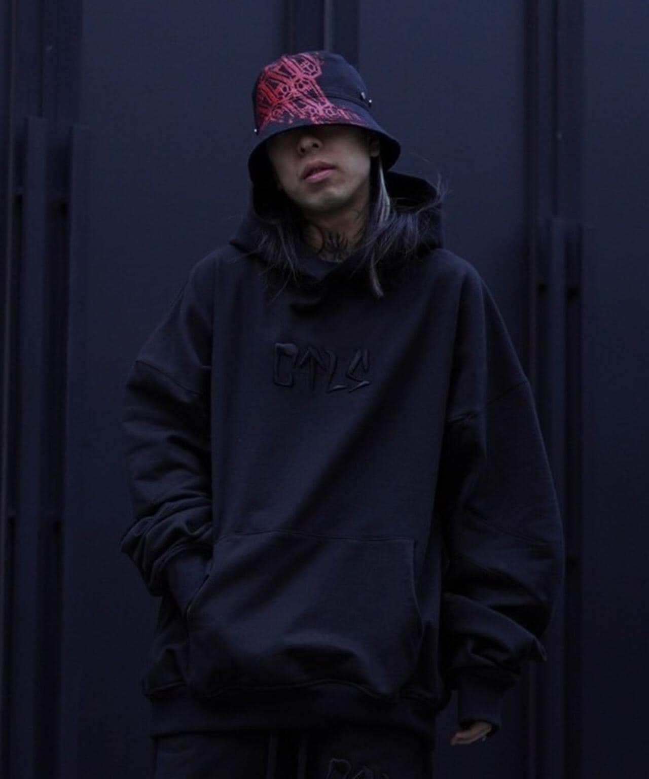 CTLS/シーティーエルエス/usual hoodie BLK×BLK