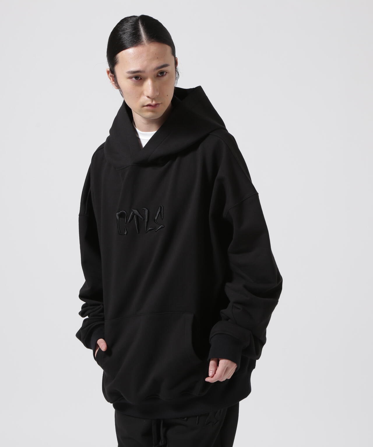 CTLS/シーティーエルエス/usual hoodie BLK×BLK