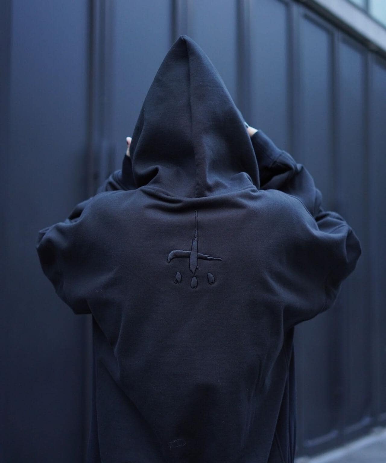 CTLS/シーティーエルエス/usual hoodie BLK×BLK