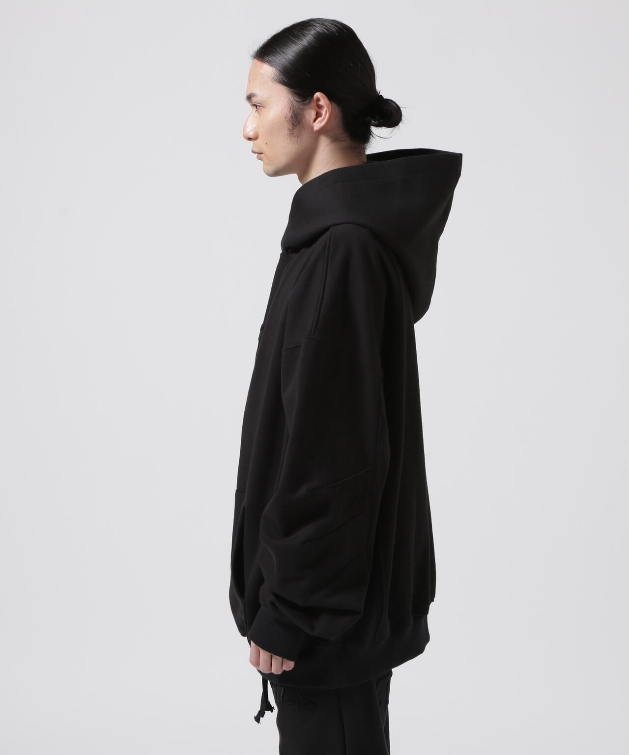 CTLS/シーティーエルエス/usual hoodie BLK×BLK