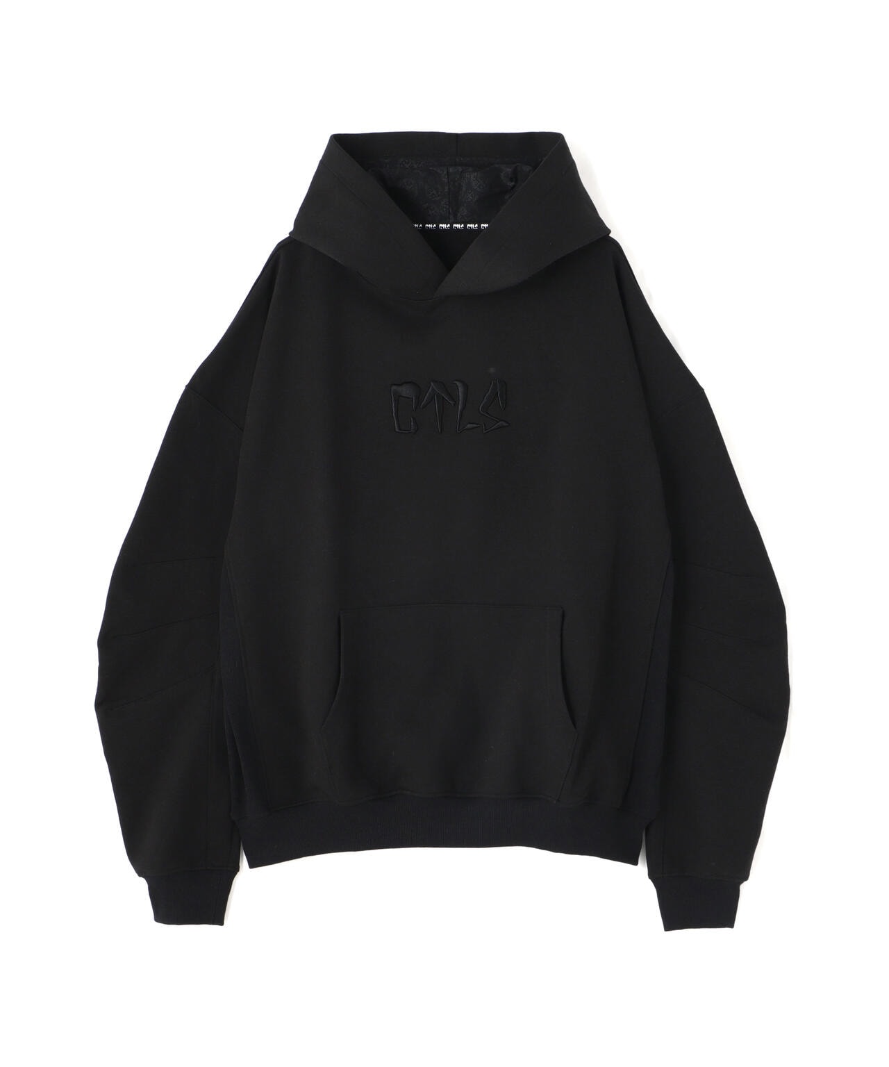 CTLS/シーティーエルエス/usual hoodie BLK×BLK