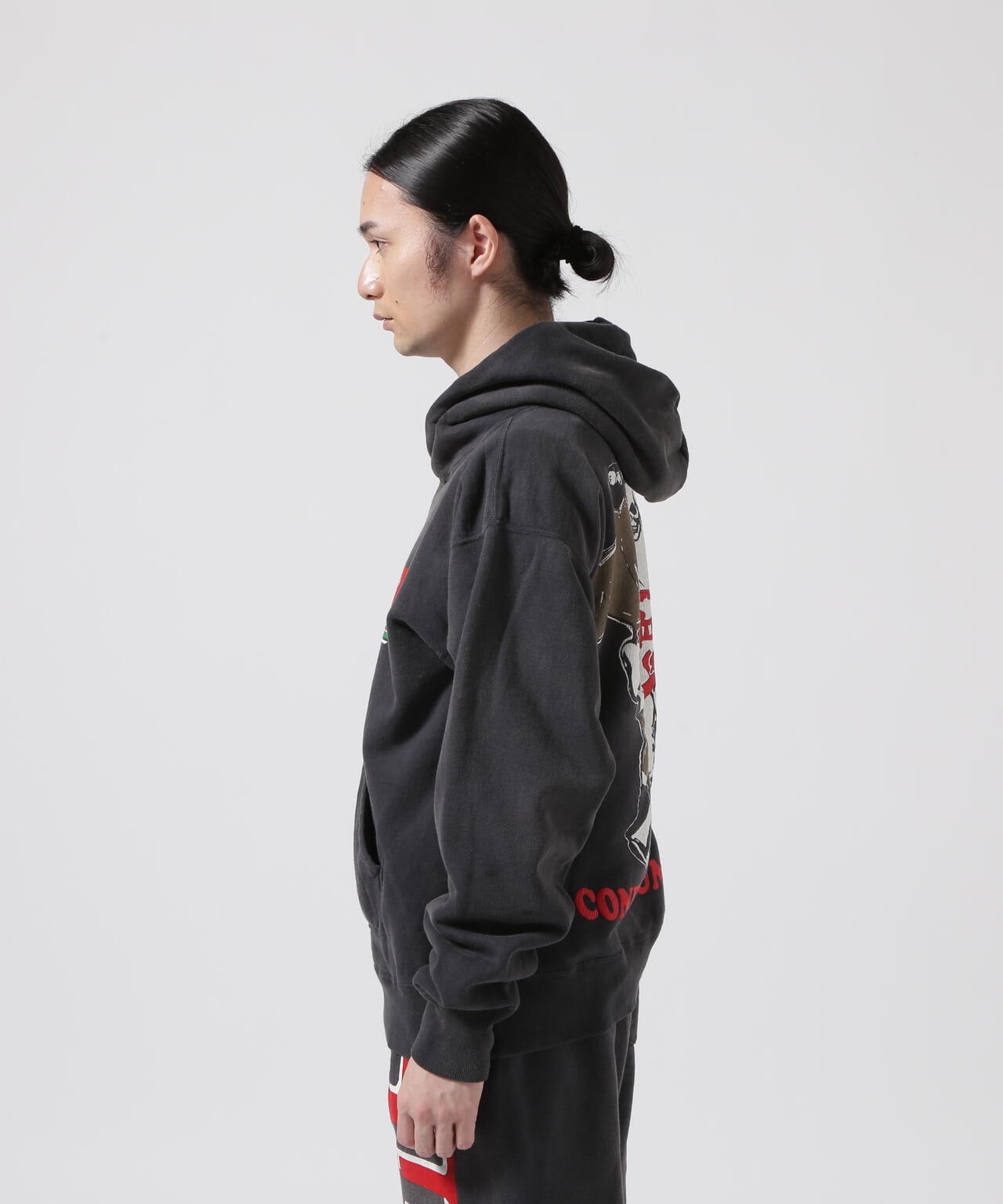 SAINT MICHAEL/セント マイケル×デニムティアーズ/HOODIE/STRUGGLE/BK | ROYAL FLASH (  ロイヤルフラッシュ ) | US ONLINE STORE（US オンラインストア）