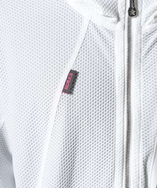 FranCisT_MOR.K.S./DRY-UV MESH DEVICE HOODIE JACKET