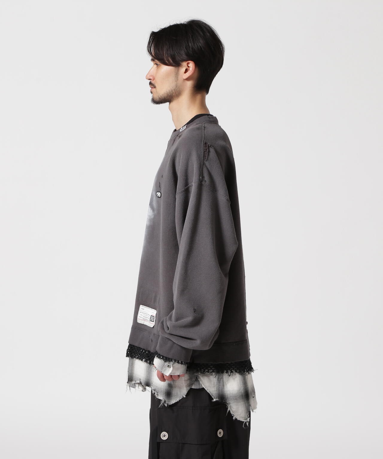 Maison MIHARAYASUHIRO/メゾン ミハラヤスヒロ/Triple Layered Sweatshirt