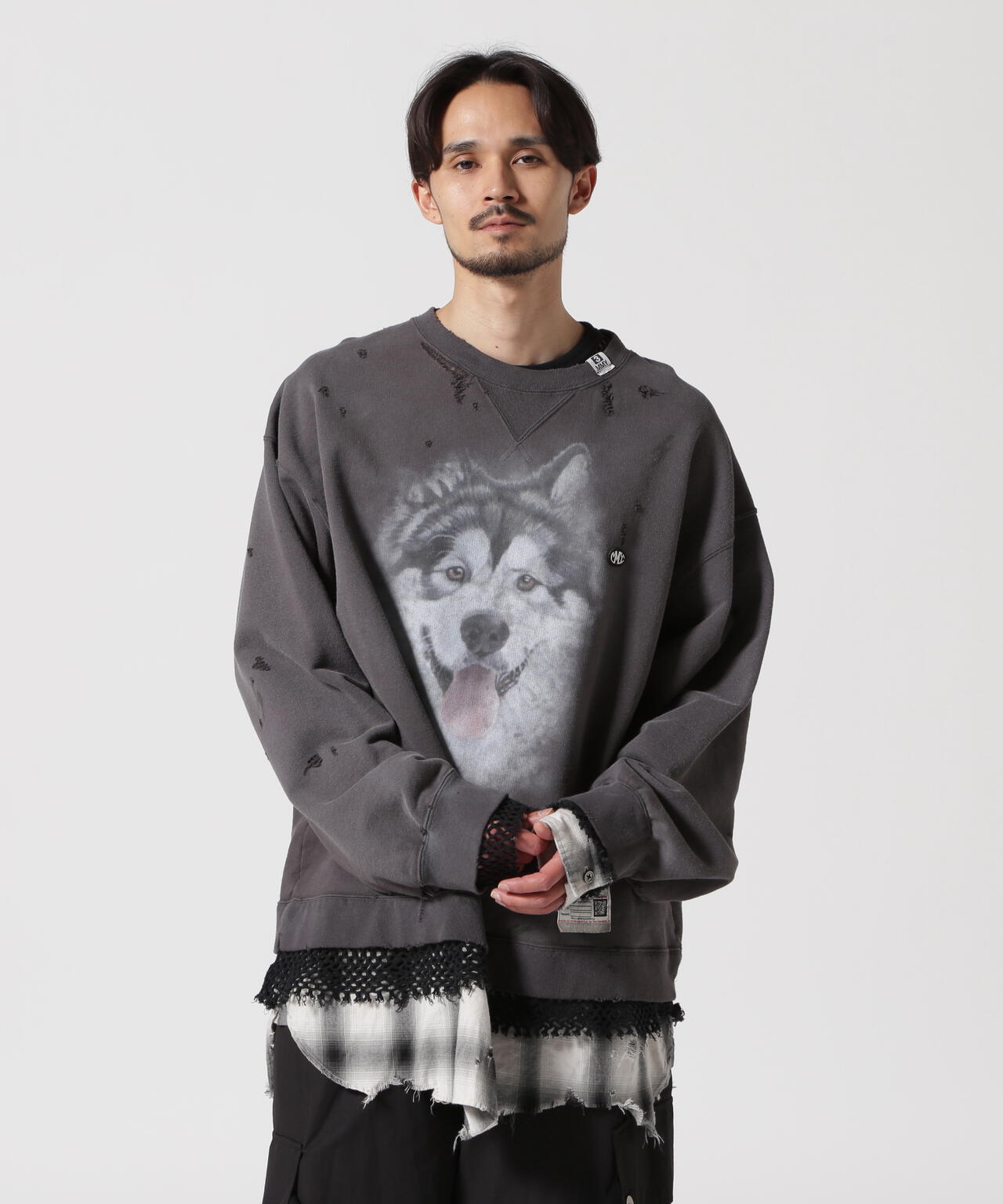 Maison MIHARAYASUHIRO/メゾン ミハラヤスヒロ/Triple Layered Sweatshirt