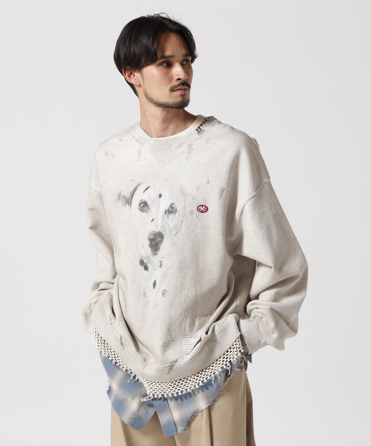 Maison MIHARAYASUHIRO/メゾン ミハラヤスヒロ/Triple Layered Sweatshirt