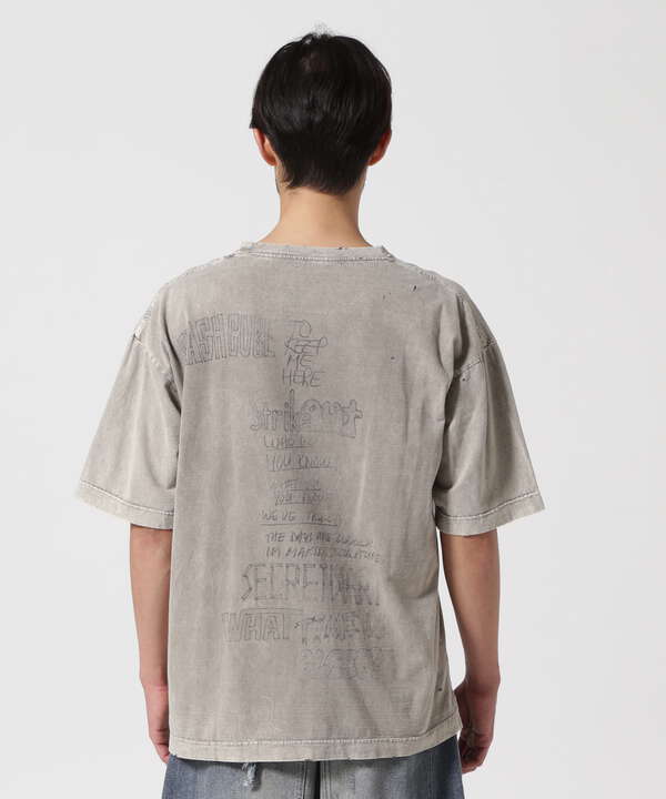 Maison MIHARAYASUHIRO/メゾン ミハラヤスヒロ/Bleached T-shirt