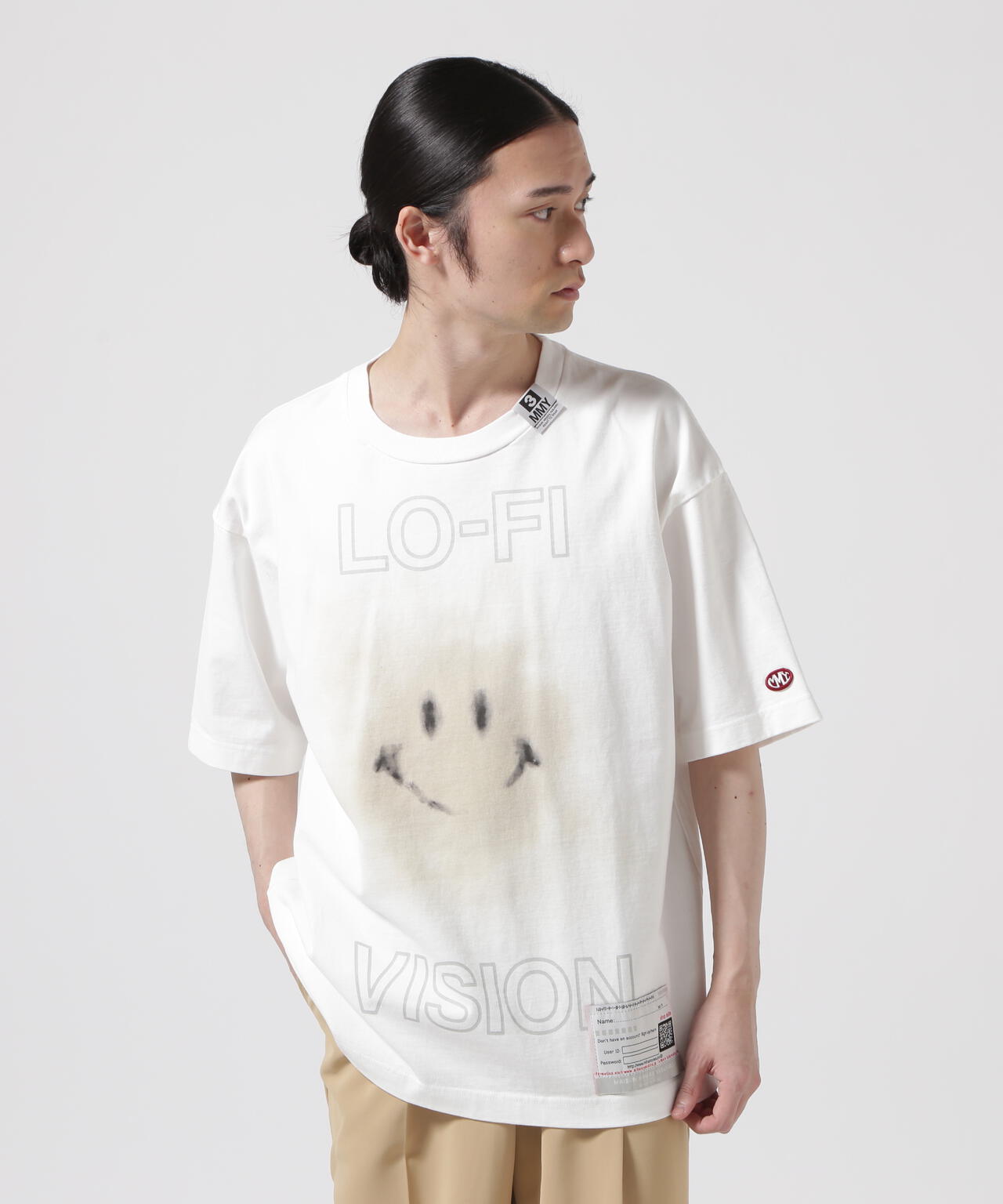 Maison MIHARAYASUHIRO/メゾン ミハラヤスヒロ/SMILY FACE PRINTED TEE 