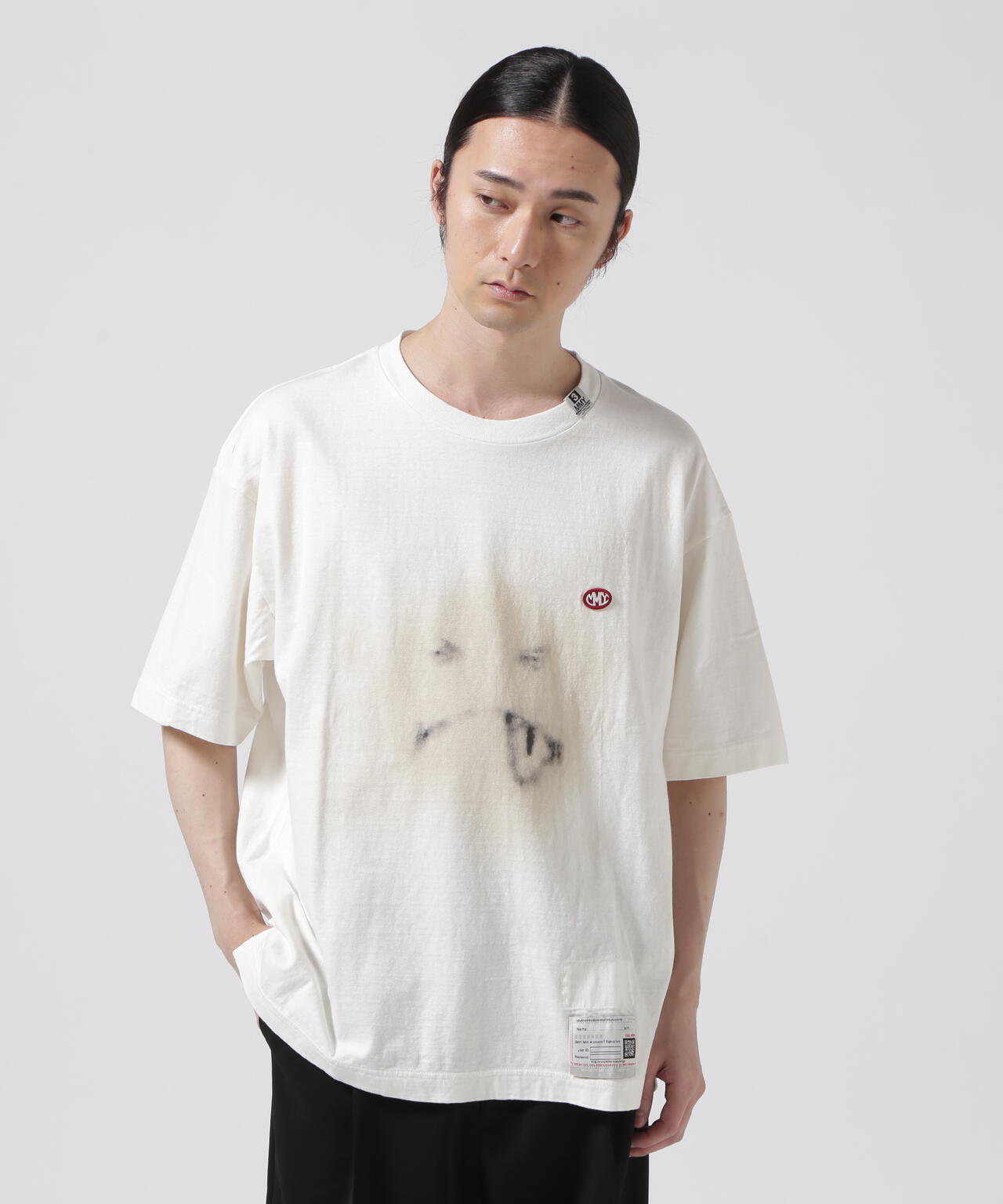 Maison MIHARAYASUHIRO/メゾン ミハラヤスヒロ/SMILY FACE PRINTED TEE2