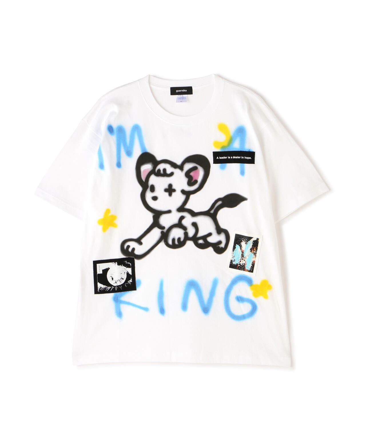 Guernika/SHINICHIROINUI×TEZUKA WORLD/PAINT TEE/LEO | ROYAL FLASH ( ロイヤルフラッシュ  ) | US ONLINE STORE（US オンラインストア）