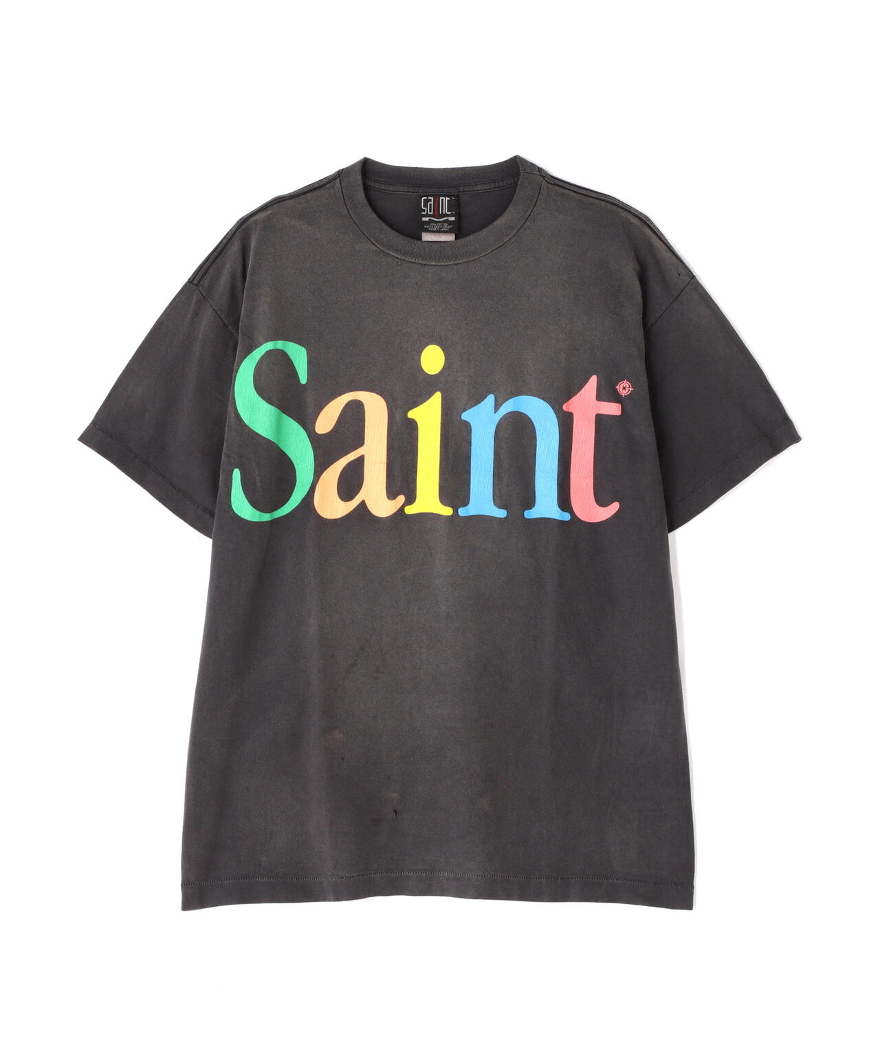 SAINT MICHAEL/セントマイケルSS/TEE/COLOFUL SAINT/BLK | ROYAL FLASH 