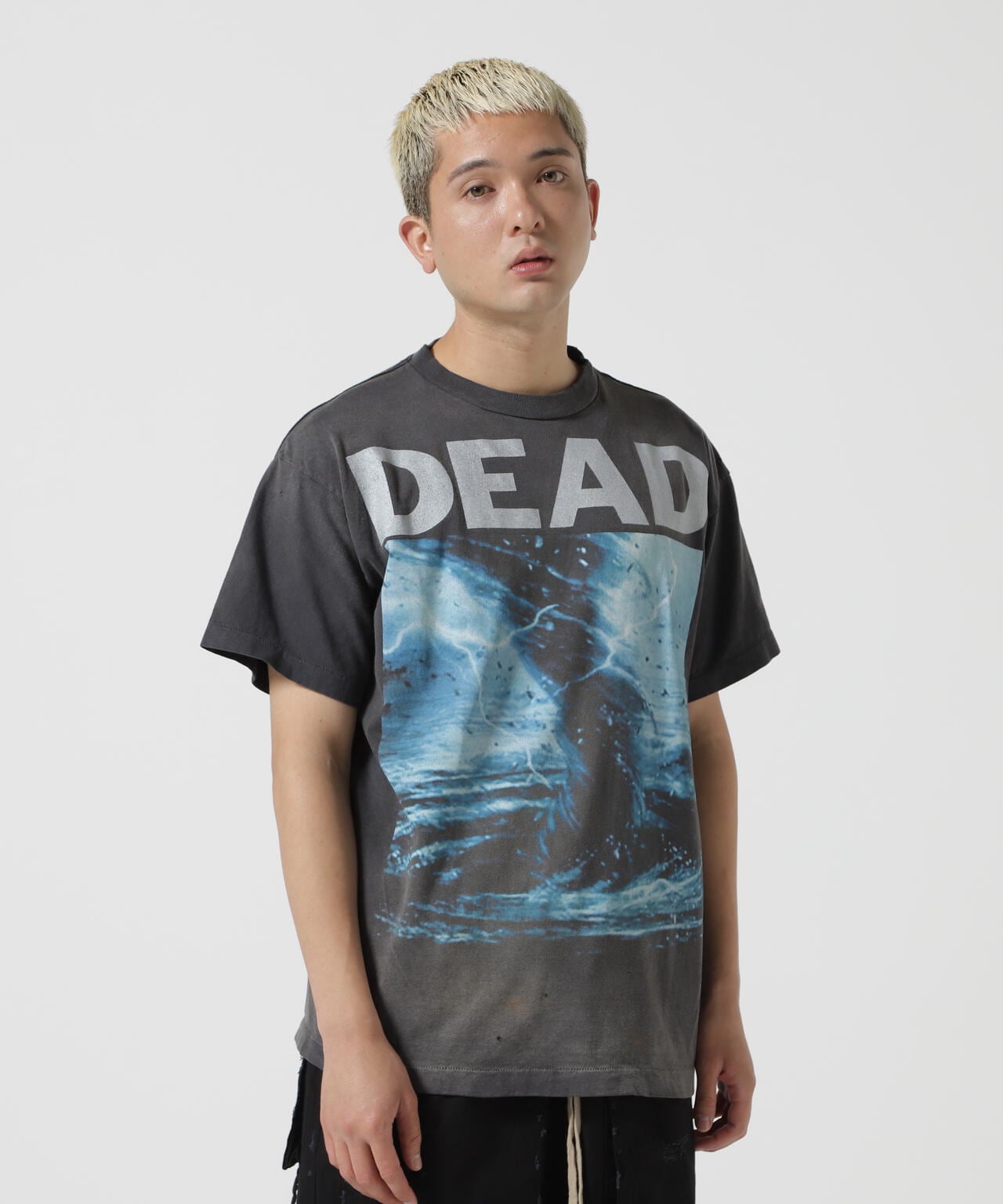 SAINT MICHAEL/セントマイケル/SS TEE/DEAD/BLACK | ROYAL FLASH ( ロイヤルフラッシュ ) | US  ONLINE STORE（US オンラインストア）