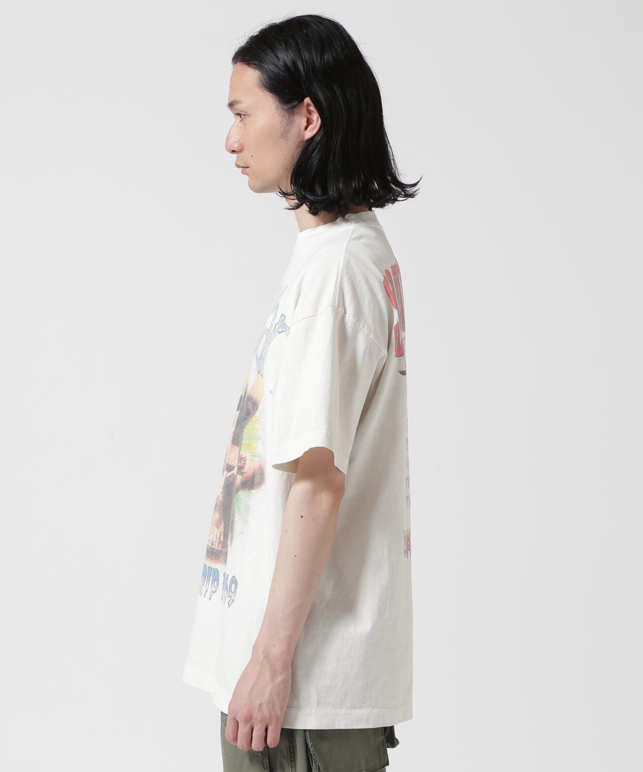 SAINT MICHAEL/セントマイケル/SS TEE/SAINT WAR/WHITE | ROYAL FLASH ( ロイヤルフラッシュ ) |  US ONLINE STORE（US オンラインストア）