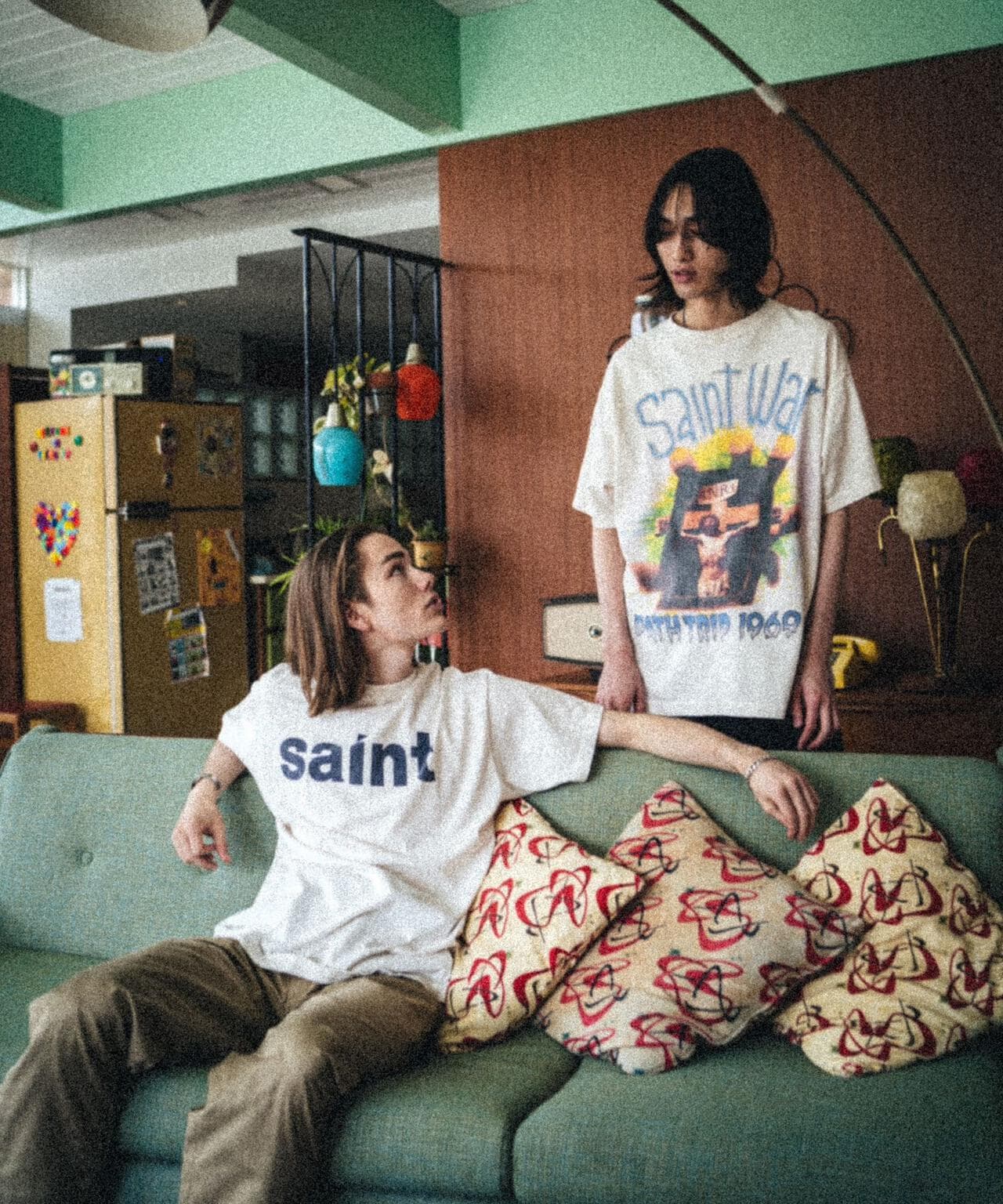 SAINT MICHAEL/セントマイケル/SS TEE/SAINT WAR/WHITE | ROYAL FLASH ...