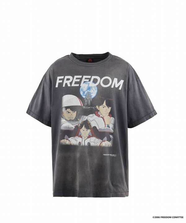 SAINT MICHAEL/セント マイケル/FD_SS TEE/FREEDOM/BLACK（7874134332 ...