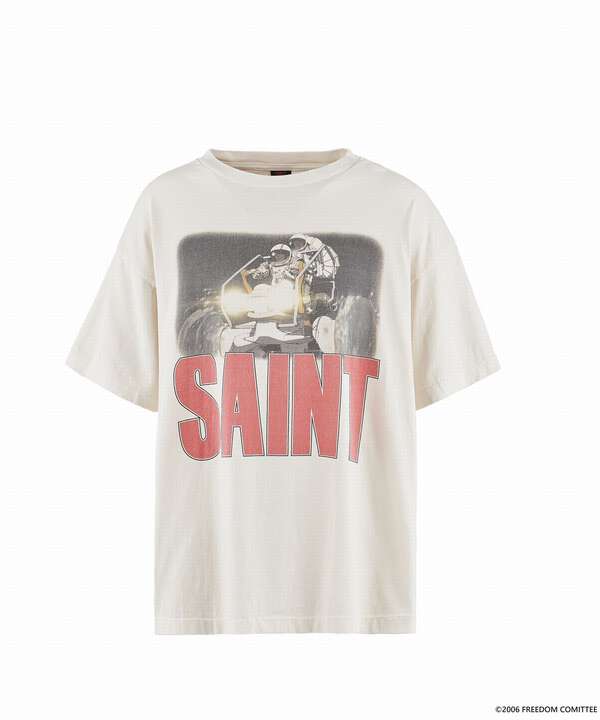 SAINT MICHAEL/セント マイケル/FD_SS TEE/SAINT/WHITE