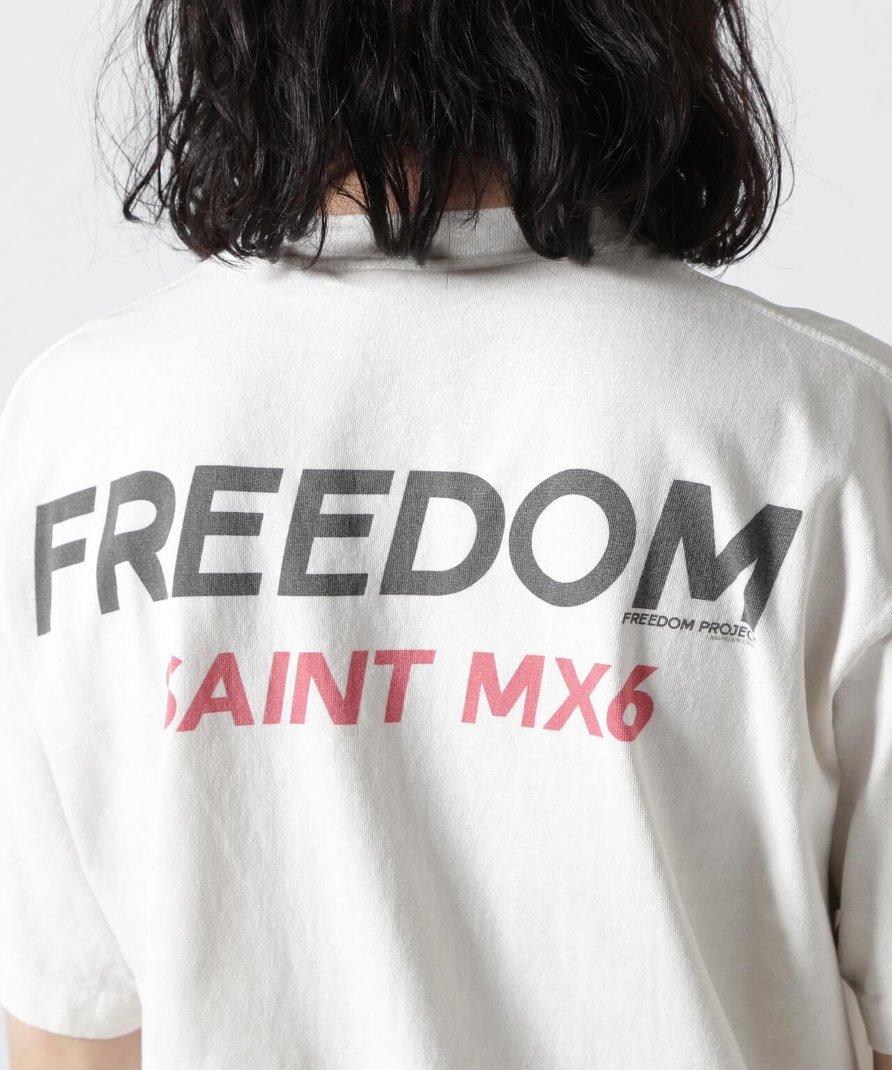 SAINT MICHAEL/セント マイケル/FD_SS TEE/BIKE/WHITE