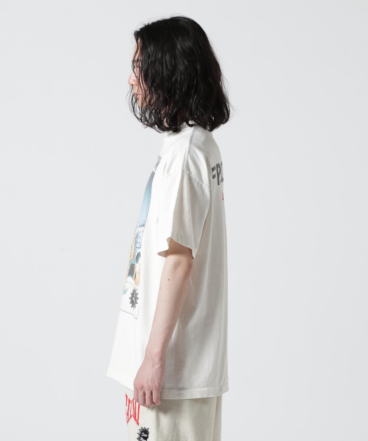 SAINT MICHAEL/セント マイケル/FD_SS TEE/ASTRO/WHITE