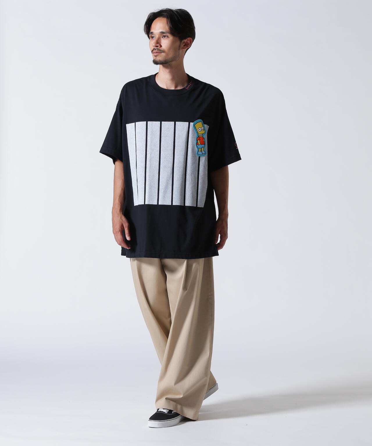 FACETASM/ファセッタズム/THE SIMPSONS 7BAR BIG TEE