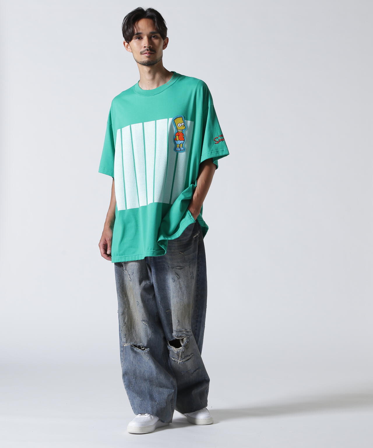 FACETASM/ファセッタズム/THE SIMPSONS 7BAR BIG TEE