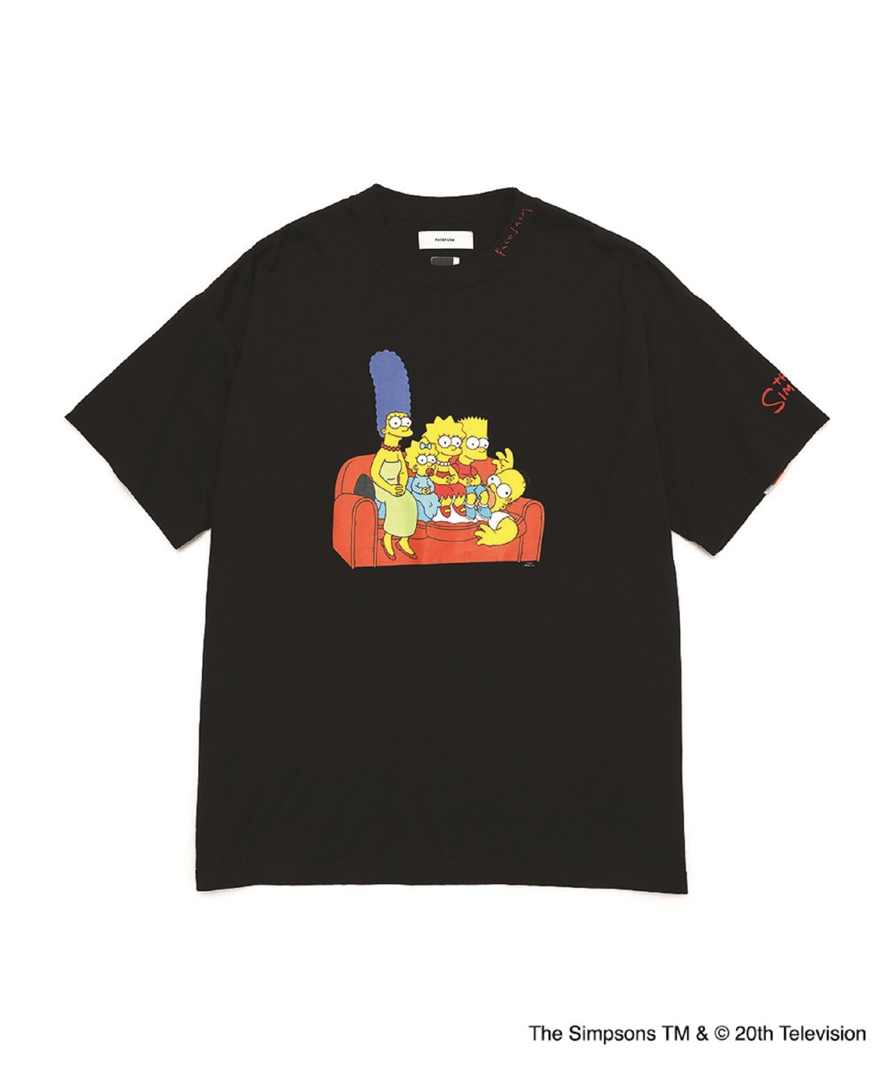 FACETASM/ファセッタズム/THE SIMPSONS RIB BIG TEE