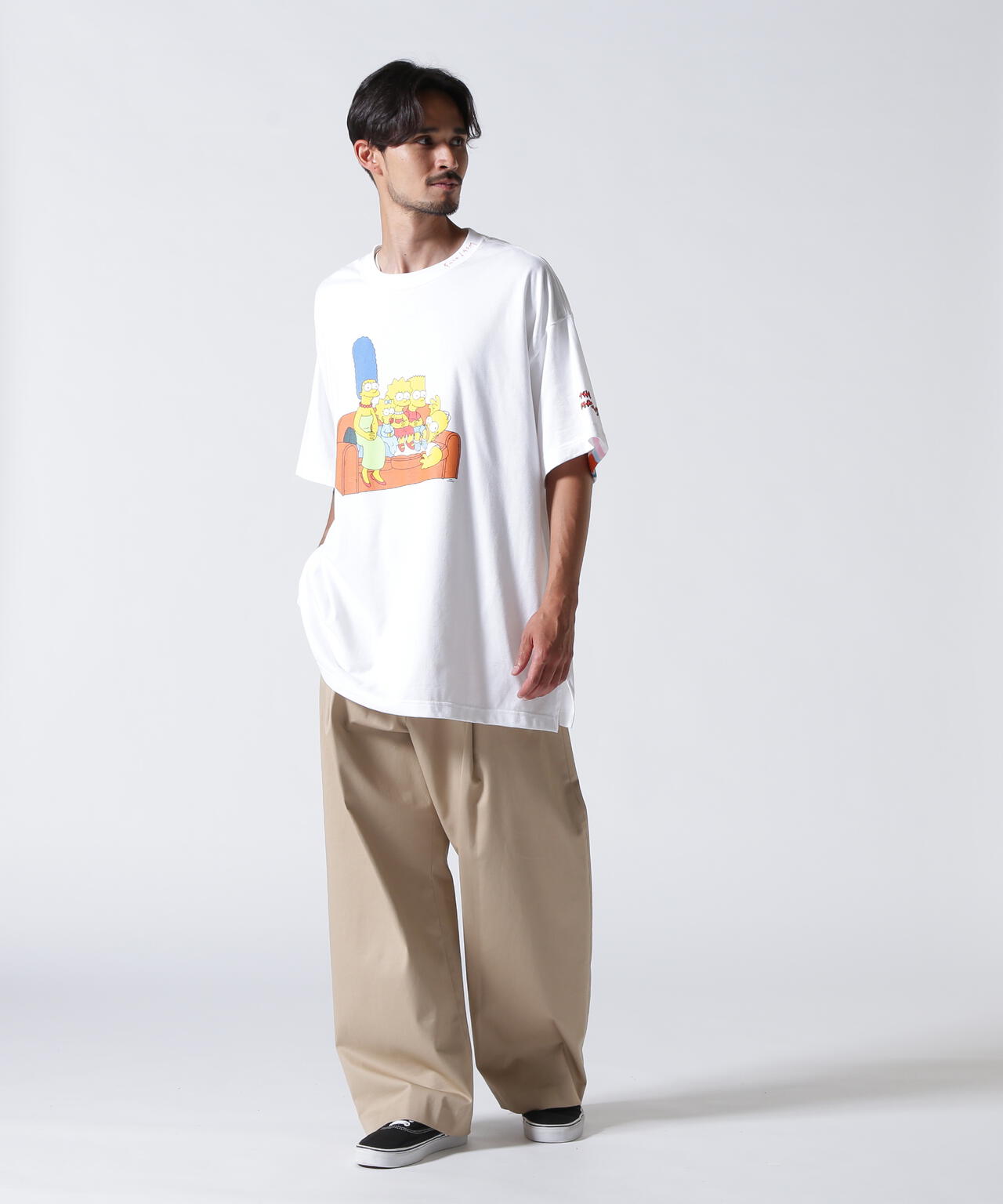 FACETASM/ファセッタズム/THE SIMPSONS RIB BIG TEE