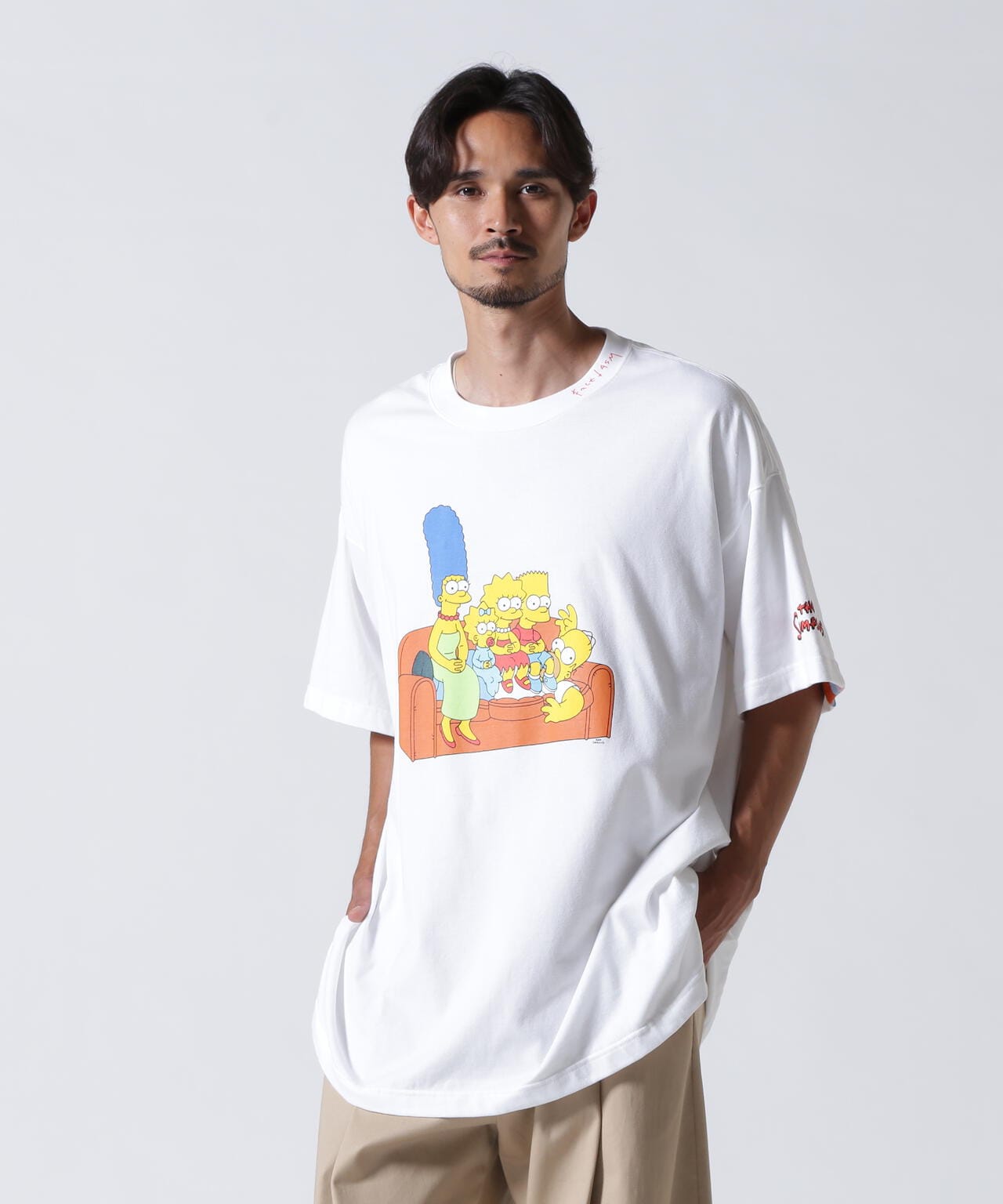 FACETASM/ファセッタズム/THE SIMPSONS RIB BIG TEE