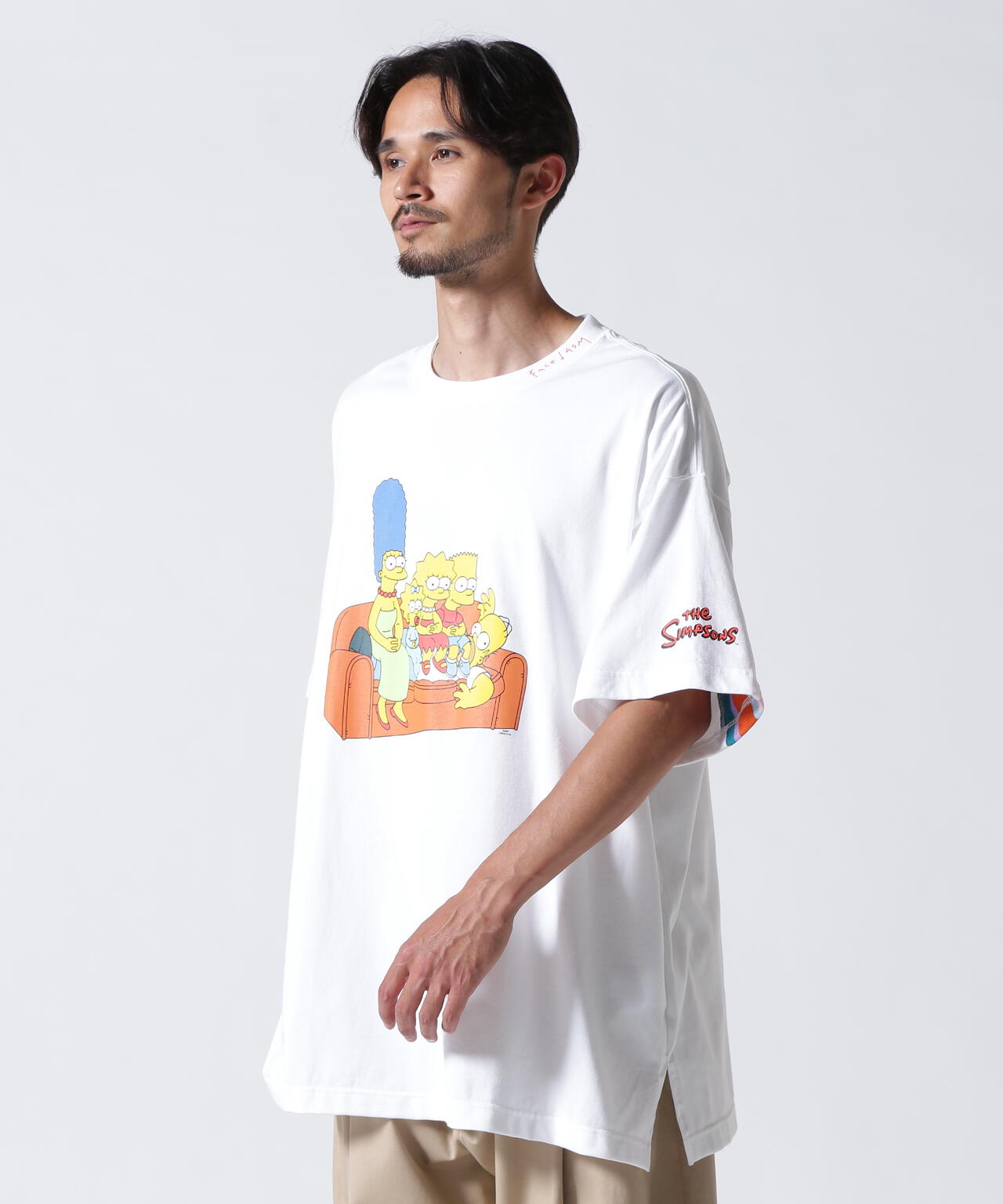 FACETASM/ファセッタズム/THE SIMPSONS RIB BIG TEE