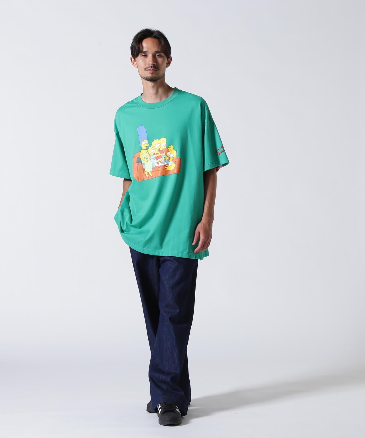 FACETASM/ファセッタズム/THE SIMPSONS RIB BIG TEE