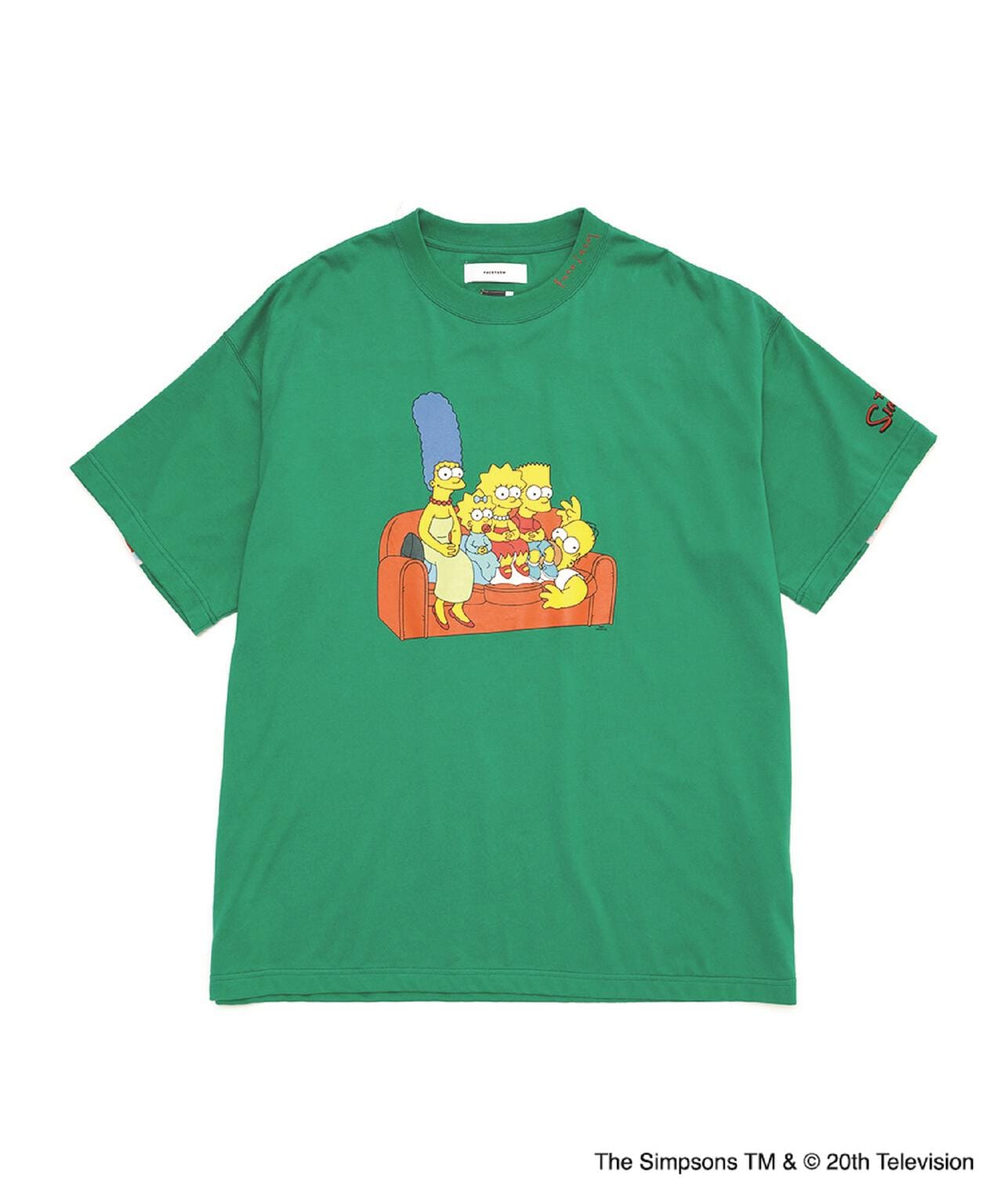 FACETASM/ファセッタズム/THE SIMPSONS RIB BIG TEE