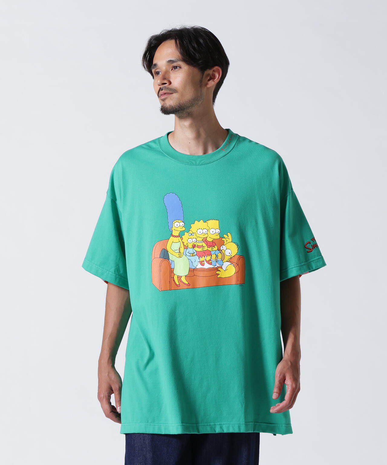 FACETASM/ファセッタズム/THE SIMPSONS RIB BIG TEE