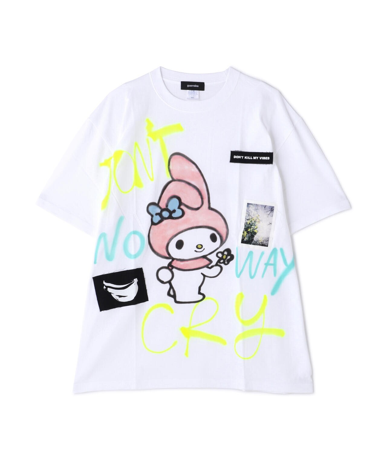 【Guernika×SANRIO CHARACTERS】HAND PAINTED TEEマイメロディ