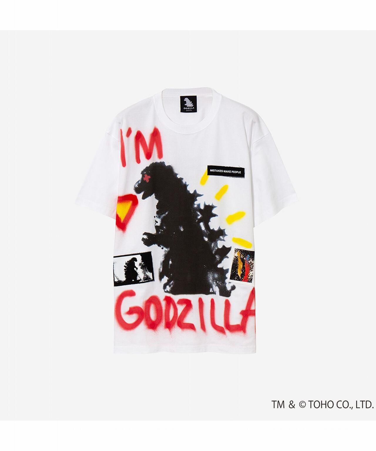 Guernika×Godzilla/ゲルニカ/PAINT T SHIRT/GODZILLA