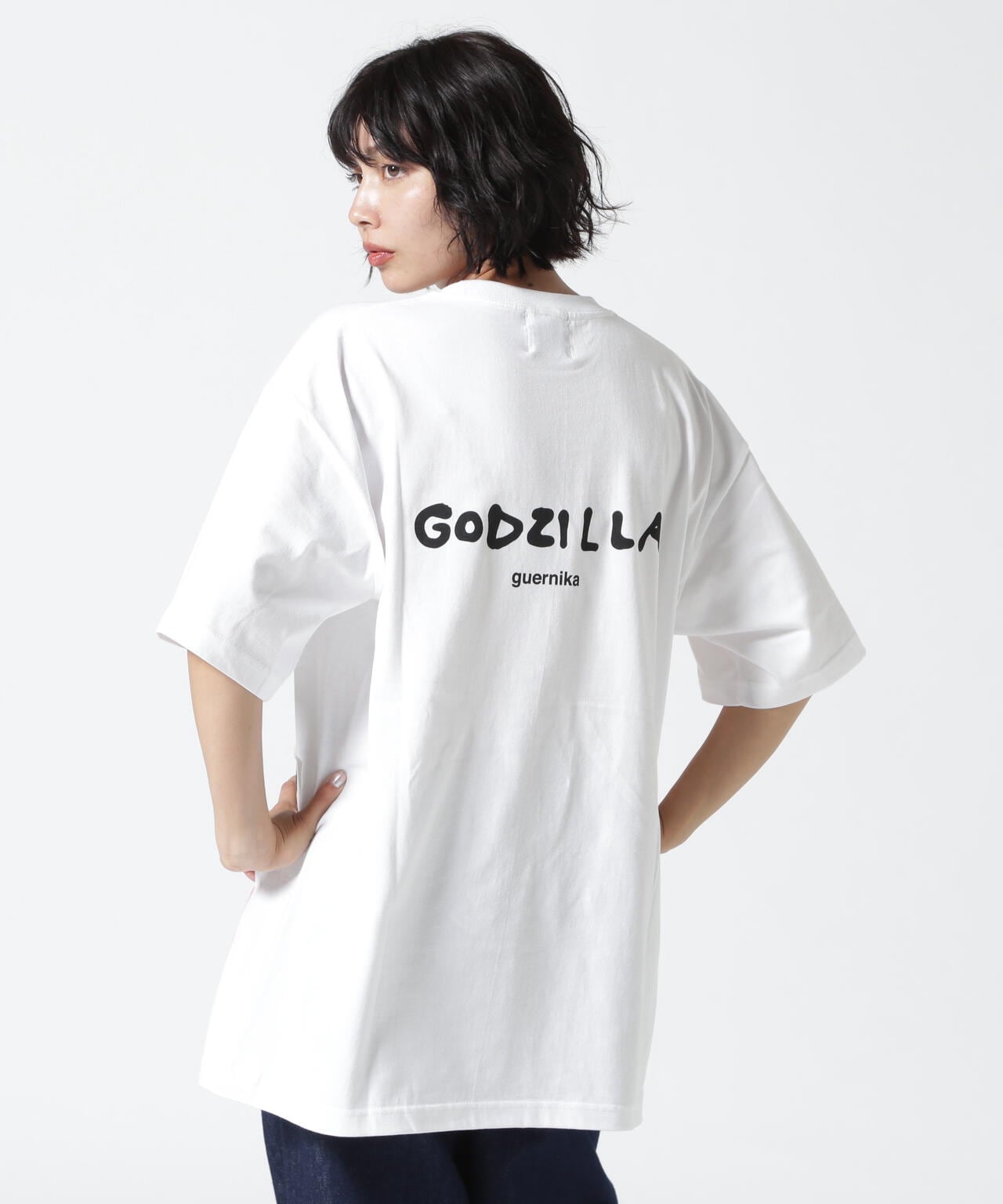 Guernika×Godzilla/ゲルニカ/PAINT T SHIRT/GODZILLA