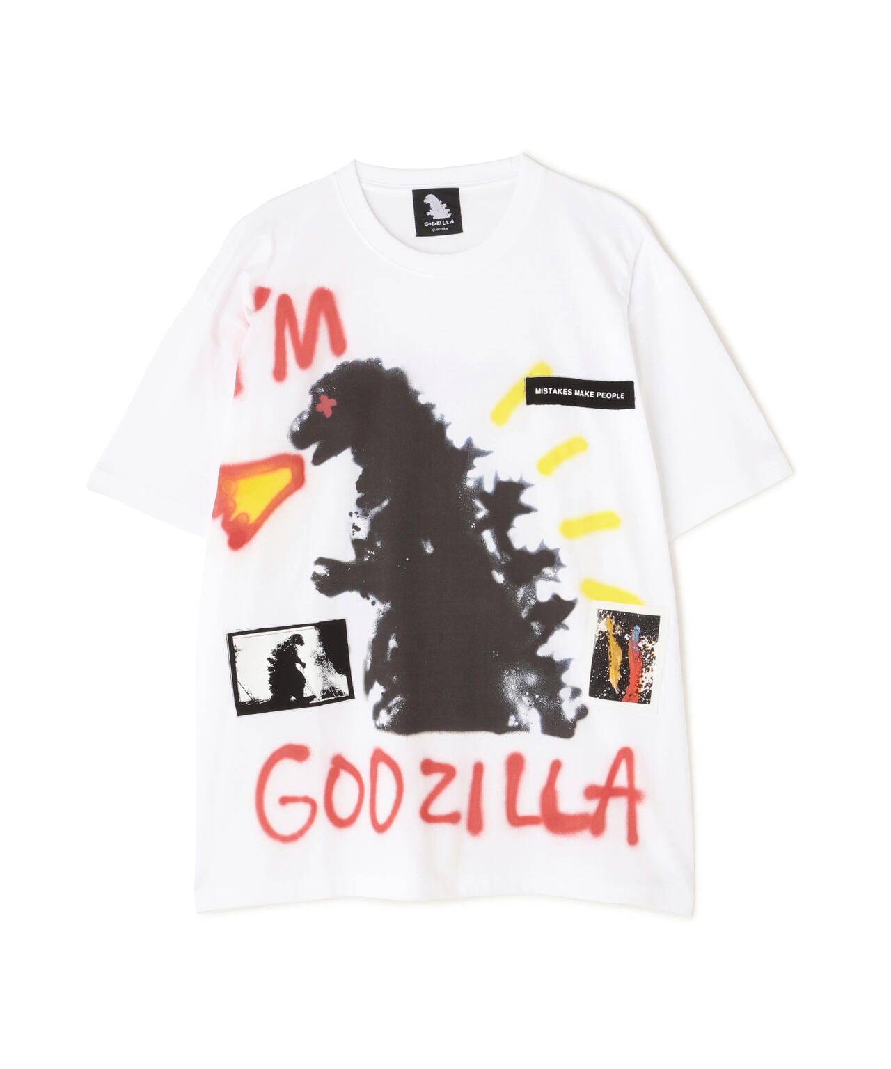 Guernika×Godzilla/ゲルニカ/PAINT T SHIRT/GODZILLA