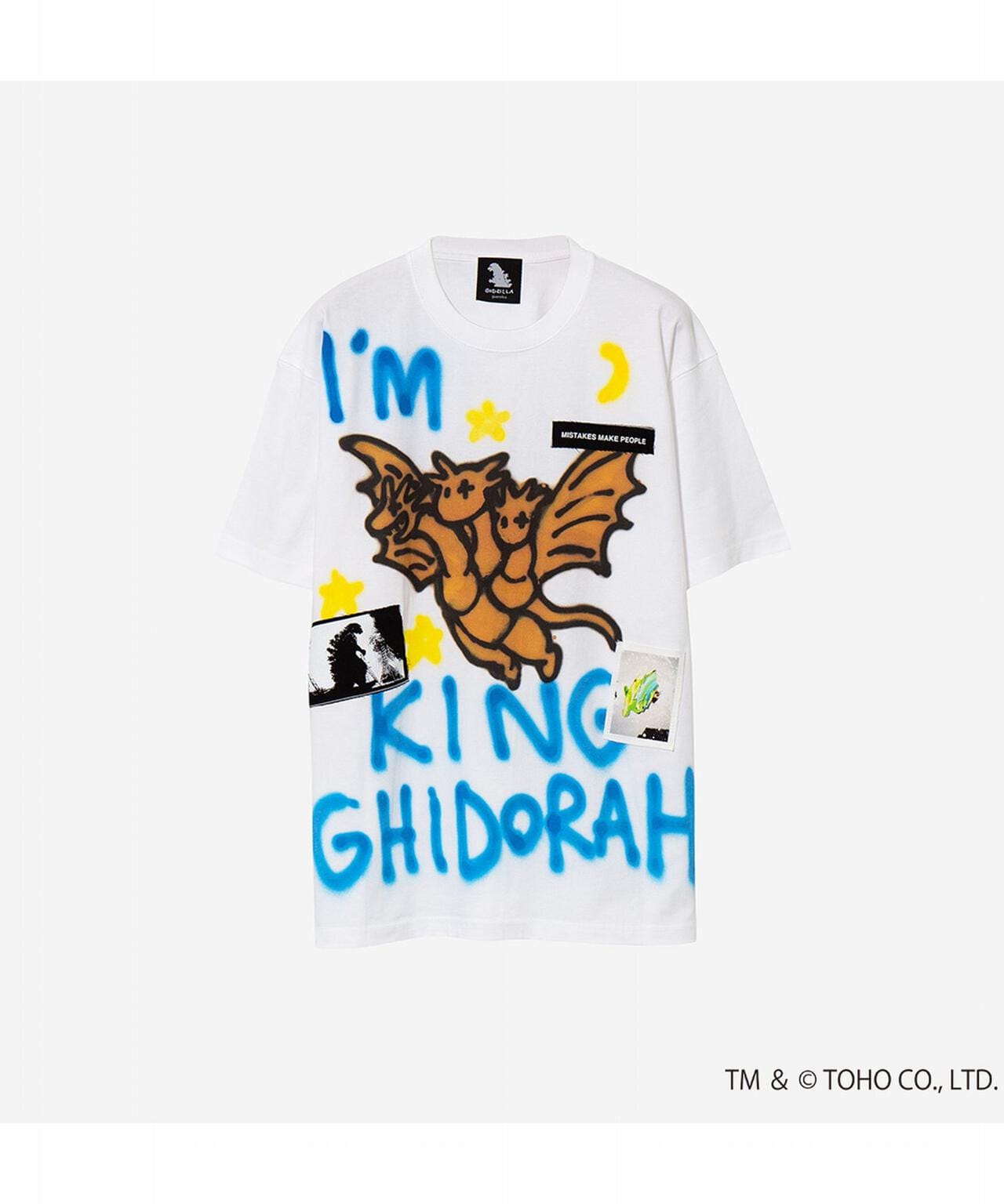 Guernika×Godzilla/ゲルニカ/PAINT T SHIRT/KING GHIDORAH