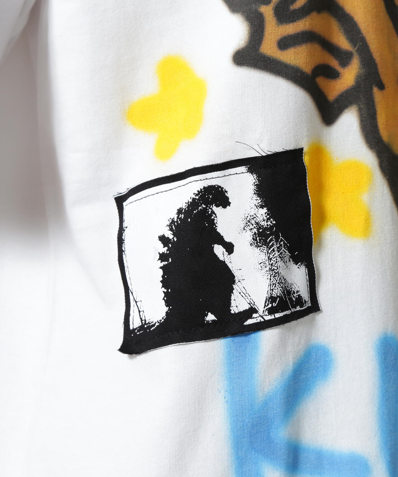 Guernika×Godzilla/ゲルニカ/PAINT T SHIRT/KING GHIDORAH