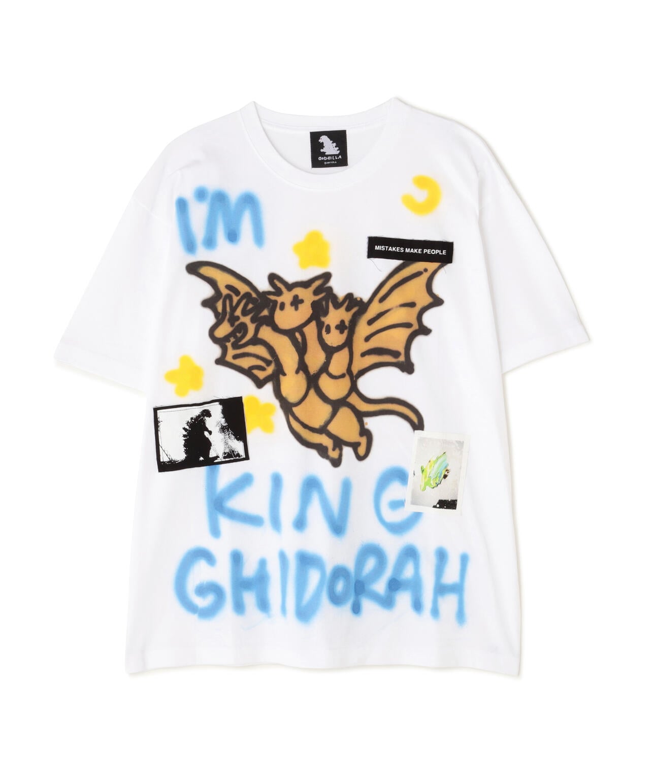 Guernika×Godzilla/ゲルニカ/PAINT T SHIRT/KING GHIDORAH