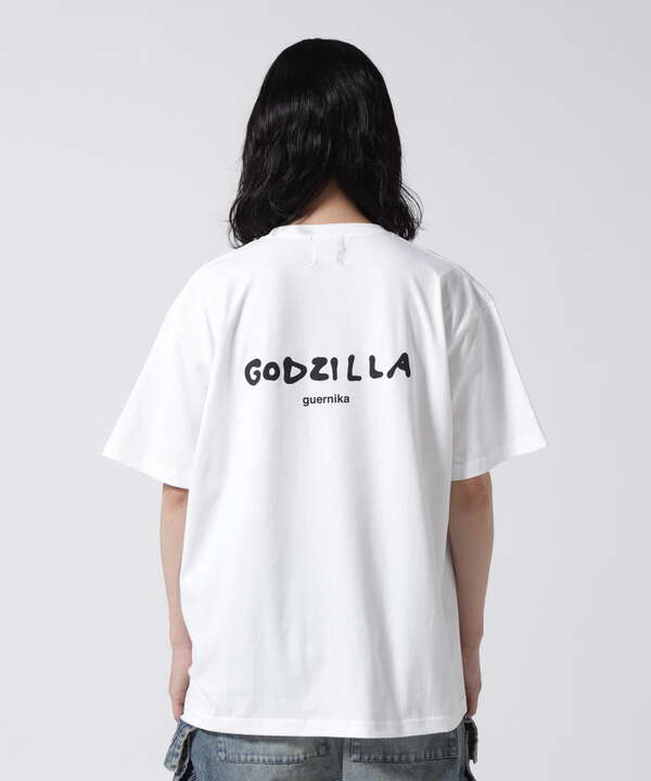 Guernika×Godzilla/ゲルニカ/PAINT T SHIRT/MOTHRA