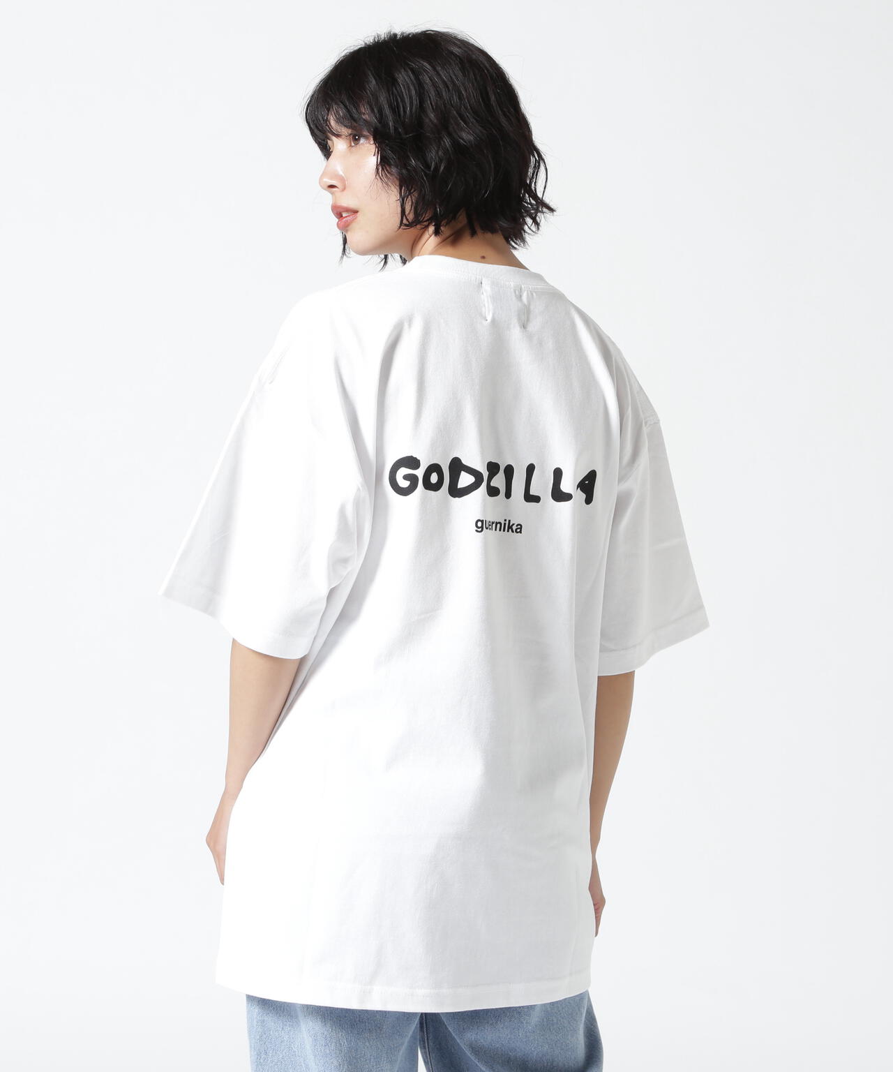 Guernika×Godzilla/ゲルニカ/PAINT T SHIRT/MOTHRA