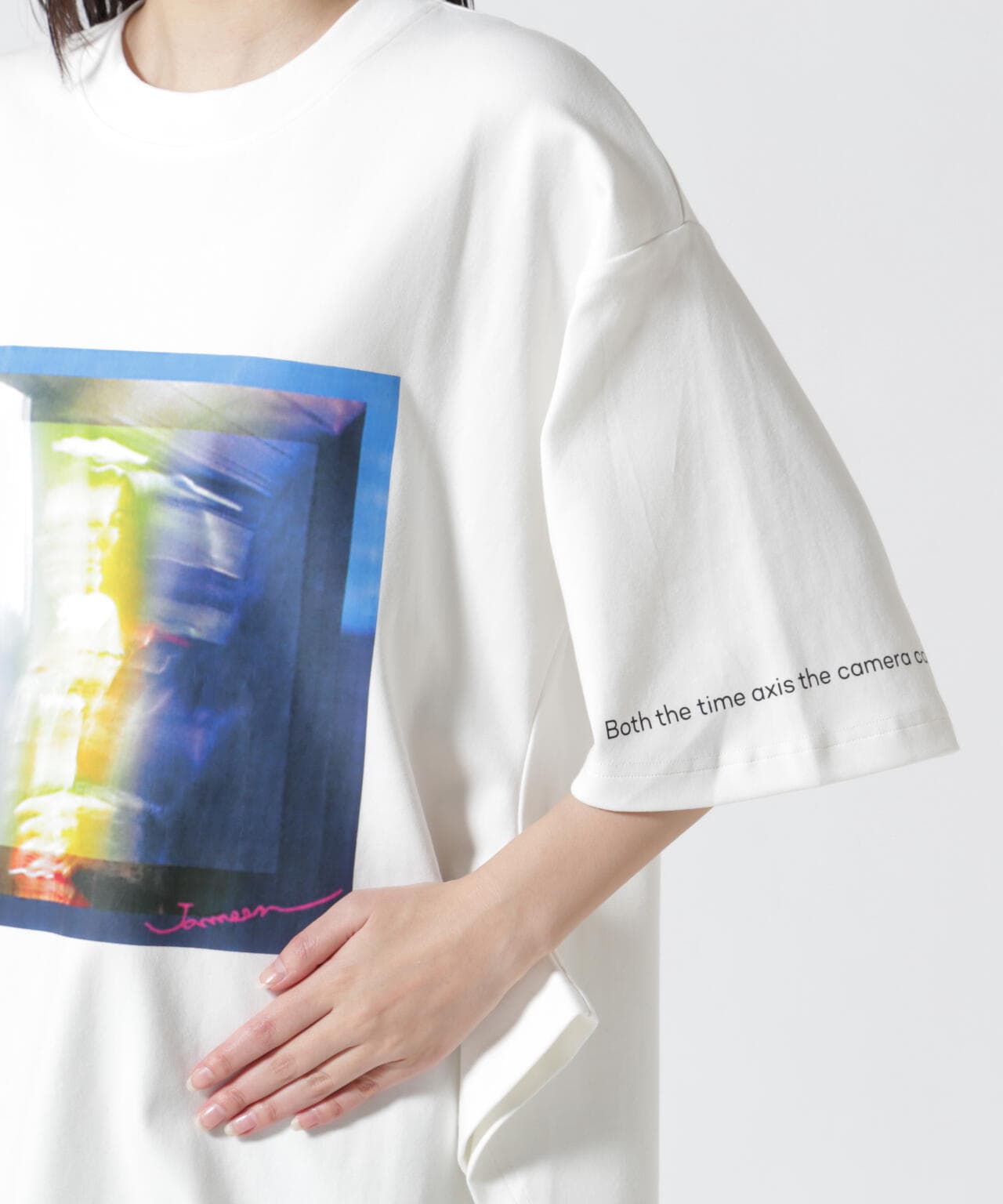 AULA AILA/アウラアイラ/別注フォトプリントT-SHIRT