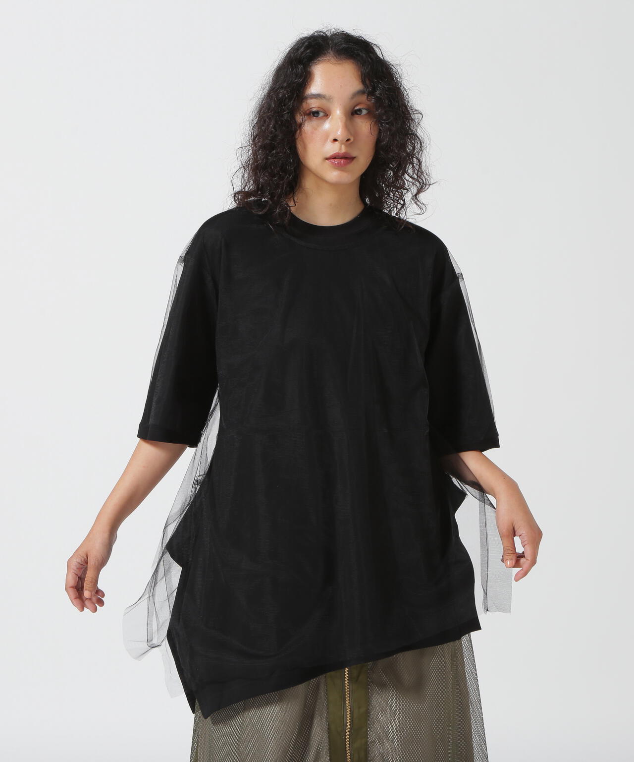 AULA AILA/アウラアイラ/２WAY LAYERED T-SHIRT | ROYAL FLASH