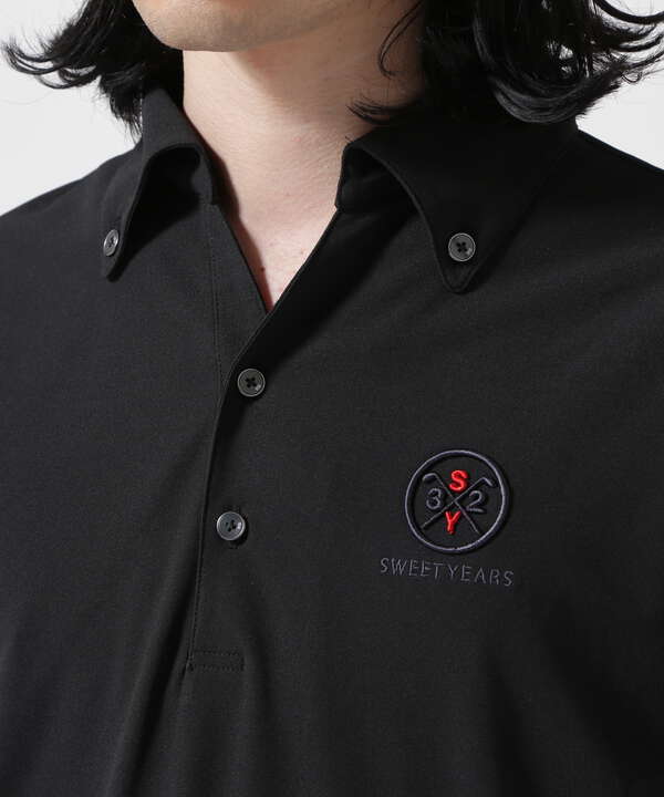 SY32 by SWEETYEARS/MICRO PIQUE SKIPPER POLO