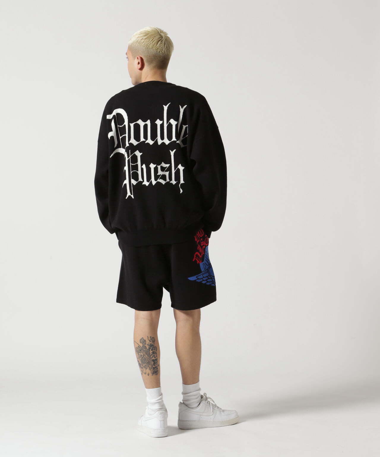 TAIN DOUBLE PUSH/タインダブルプッシュ/別注KNIT CREW | ROYAL FLASH