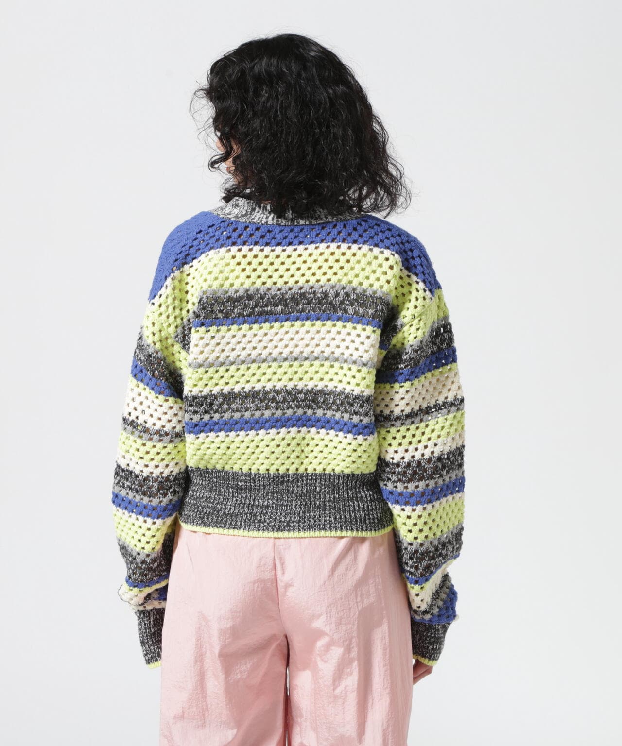 MAISON SPECIAL/メゾンスペシャル/Multi Border Cardigan